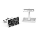 Butoni STAR WARS argintii metal + cutie simpla cadou