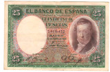 SV * Spania 25 PESETAS 1931 XF+ / -AUNC