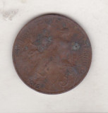 Bnk mnd Franta 5 centimes 1912, Europa