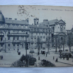 Carte postala circulata la 10.09.1914 - NANCY Franta