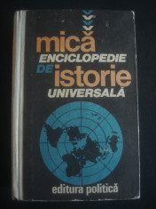 MICA ENCILOPEDIE DE ISTORIE UNIVERSALA foto