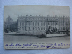 Carte postala circulata in anul 1903 VERSAILLES Facade sur les jardins foto