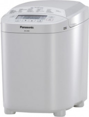 Panasonic Masina de paine Panasonic SD-2501WXE, Putere 550W, Capacitate 0.6 kg, 10 programe, Alb foto