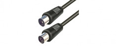 Conector coaxial - soclu coaxial Sal Home RF 1/BK foto