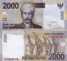 INDONEZIA 2.000 rupiah 2012 UNC!!! foto