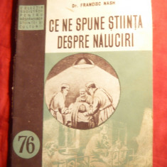 Dr.Fr.Nash - Ce spune Stiinta despre naluciri -Ed.de Stat 1953