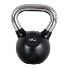 Gantera Kettlebell cauciucata 10kg Sportmann foto