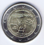 AUSTRIA moneda 2 euro comemorativa 2016, UNC, Europa, Cupru-Nichel