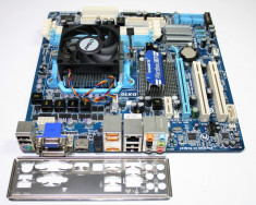 KIT PLACA DE BAZA DDR3+ATHLON II X2 250 3.0GHZ, HDMI, 7.1Ch, GARANTIE 12 LUNI foto