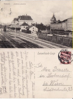 Timisoara - Gara, tren- rara foto
