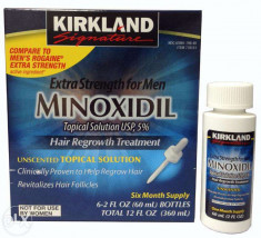 Solutie Minoxidil 5% Kirkland Impotriva Caderii Parului USA - Tratament 9 Luni foto