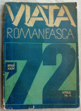 Cumpara ieftin VIATA ROMANEASCA,4/1972(160 pag.:Ion Barbu/Maria Banus/Horia Robeanu/Al. Lungu+)