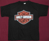 Tricou Harley Davidson - Logo XXL, imprimat pe Fruit of the Loom