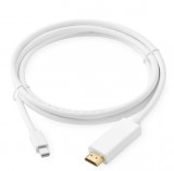 Cablu adaptor Mini DisplayPort - HDMI pt Apple Macbook iMac thunderbolt 1.8m