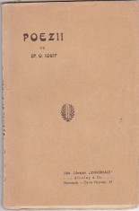 ST. O. IOSIF - POEZII ( INTERBELICA ) foto