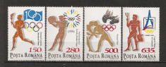 Romania.1994 Anul international al sportului olimpic-colita HR.380 foto