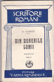 A. VLAHUTA - DIN DURERILE LUMII ( NUVELE EDITIA A V-A ) ( 1927 )