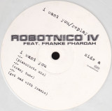 Robotnico feat. Franke Pharoah - I Want You_Replay (Vinyl White Color), VINIL, House