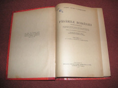 PASARILE ROMANIEI - ROBERT RITTER VON DOMBROWSKI (stare foarte buna) foto