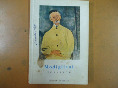 Amedeo Modigliani pictura portrete Bucuresti 1966 15 ilustratii 029 foto