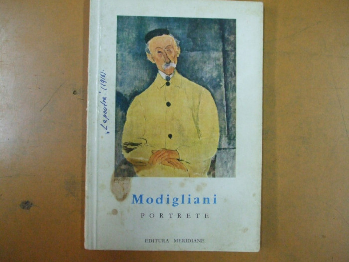 Amedeo Modigliani pictura portrete Bucuresti 1966 15 ilustratii 029