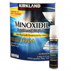 Minoxidil 5% Kirkland SPUMA impotriva caderii parului - Pachet 1 LUNA foto