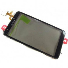 Touchscreen cu rama Nokia E7 Original Negru foto