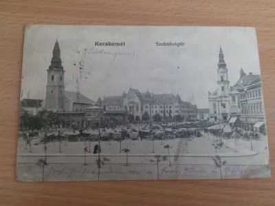KECSKEMET - SZABADSAG TER foto