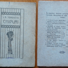 I. E. Toroutiu , Chipuri , Cluj , 1912 , prima editie