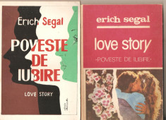 Erich Segal-Love Story+Poveste de iubire foto