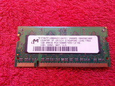 Memorie RAM laptop 1GB DDR2 Micron MT8HTF12864HDY ( 667 MHz ) foto