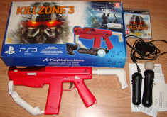 PlayStation 3 Sharp Shooter, Killzone 3+Camera, Move&amp;amp;Navigation Controllers PS3 foto