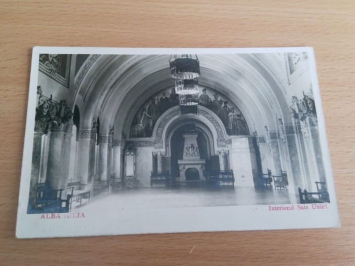 ALBA IULIA - INTERIORUL SALA UNIRII