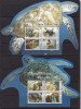Tonga 2013 fauna marina testoase MI bl.61 + 62 MNH w25, Nestampilat