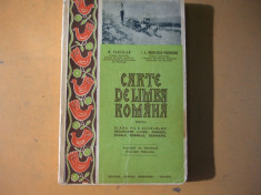 Carte limba romana clasa a doua N. Cartojan Craiova 1927 foto
