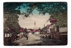 OCNA DE JOS STRADA PRINCIPALA CU BISERICA REFORMATA ALSOSOFALVA foto