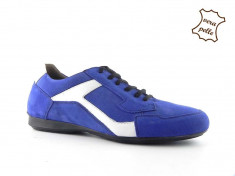 Pantofi sport barbatesti din piele intoarsa HUN-12 foto