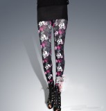 Cumpara ieftin NOU! Colanti tattoo skull print dama dress