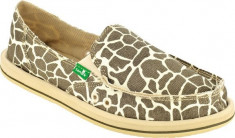 Espadrile canvas Sanuk model I&amp;#039;m Game culoare Giraffe 37.5 foto