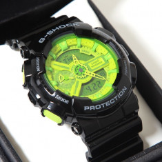 CASIO G-SHOCK GA 110, Black Green Edition !!! foto