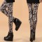 NOU! Colanti tattoo print dama dress