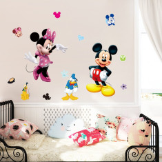 STICKER PERETE tapet desene pe pereti DISNEY camera copii Mickey Mouse 70x50 cm