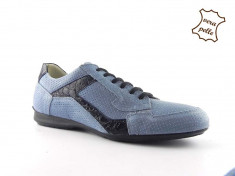 Pantofi sport barbatesti din piele naturala HUN-13 foto