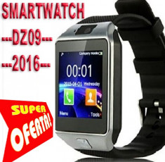 Ceas Telefon SMARTWATCH Inteligent SIM GSM DZ09 2016 Destept Android foto