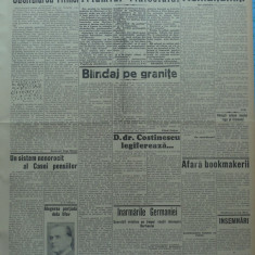 Epoca , ziar al Partidului Conservator , 17 Martie 1935 , Hagi Mosco , Vaida