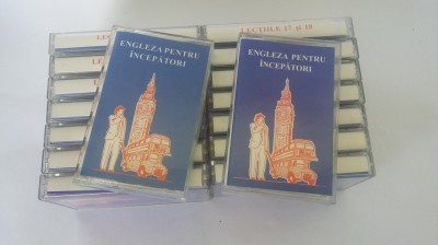 ENGLEZA PENTRU INCEPATORI AUDIO 32 LECTII . foto