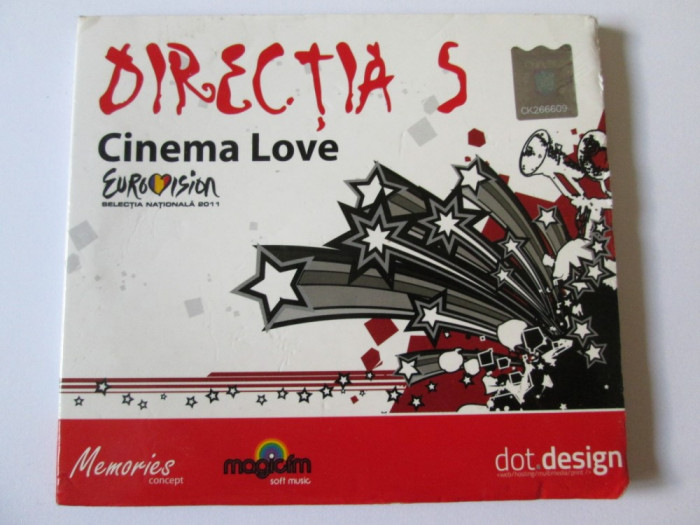 CD DIRECTIA 5 ALBUMUL CINEMA LOVE/CAT MUSIC 2010