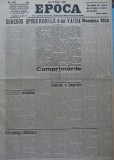 Cumpara ieftin Epoca , ziar al Partidului Conservator , 14 Martie 1935 , Hagi Mosco , Vaida