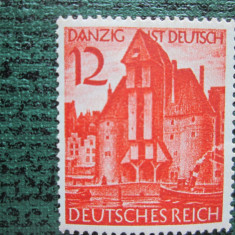 TIMBRE GERMANIA 1939-ALLEMAND GDANSK SET===MH