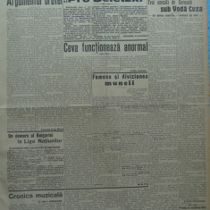 Epoca , ziar al Partidului Conservator , 9 Martie 1935 , Hagi Mosco , Af. Skoda
